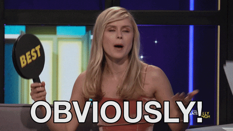 Obviously Eric Moriarty Placard GIF