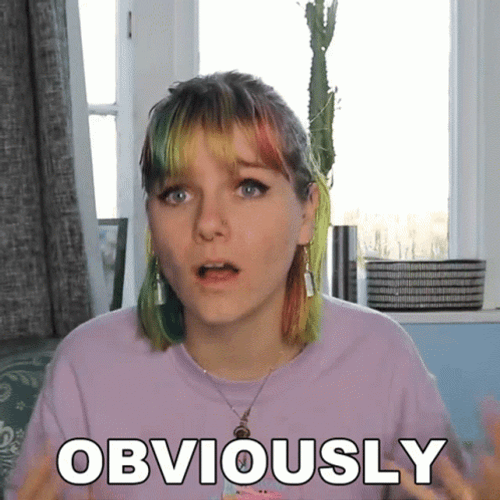 Obviously Savannah Blogger Explaining GIF