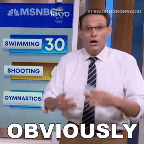 Obviously Steve Kornacki Expounding GIF