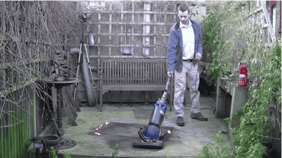 Oc Guy Vacuum Dirt Suck GIF