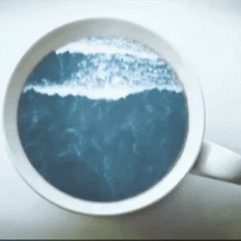 Ocean In A Cup GIF
