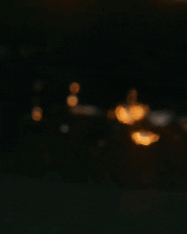 Ocean Waves In Golden Hour GIF