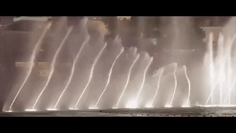 Oceans Fountain Las Vegas GIF