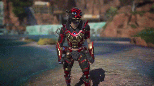 Octane Apex Legends Character Line Up GIF