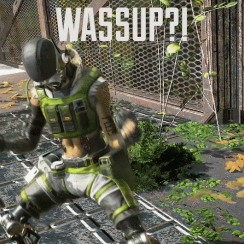 Octane Apex Legends Wassup GIF