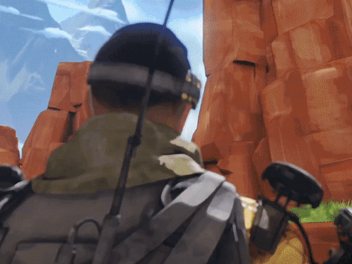 Octane Flying Kick J Arrive GIF