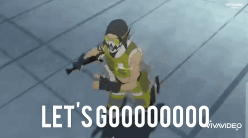 Octane Running Lets Go GIF