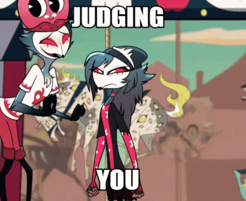 Octavia Judging You Hazbin Hotel GIF
