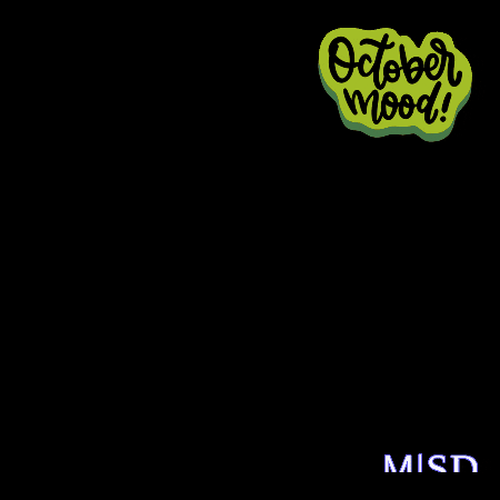 October Mood Flashing Scare Crow GIF