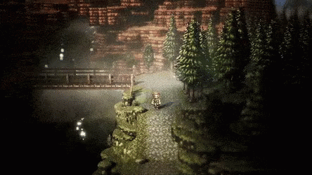 Octopath Traveler Game Mode GIF