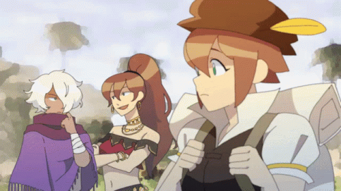 Octopath Traveler Tressa Primrose And Therion GIF