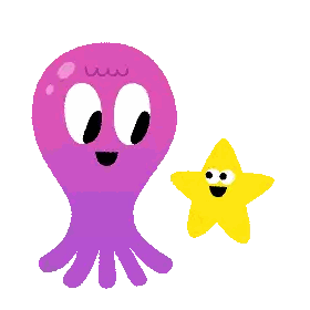 Octopus Holding Starfish