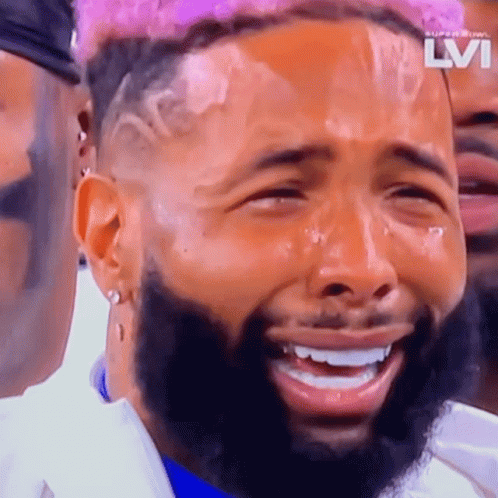 Odell Beckham Jr Crying GIF