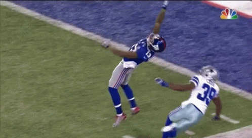 Odell Beckham Jr Failed To Catch Ball GIF