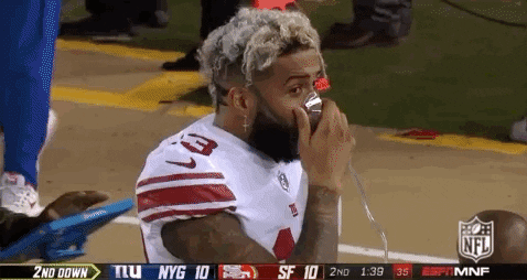 Odell Beckham Jr First Aid Rescue GIF