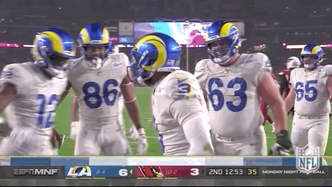 Odell Beckham Jr Surrounded By His Teammates GIF