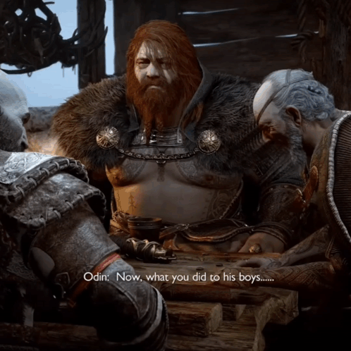 Odin: Now What You Did to His Boys