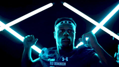 Odu Muscle Flexing Elijah Davis Running Back GIF