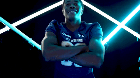 Odu Old Dominion Crossed Arms GIF