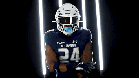 Odu Player Wears Helmet Joe Joe Headen GIF