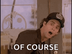 Of Course Jim Carrey Gif GIF