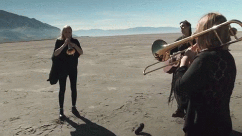 Of Monsters And Men Sad Trombone Desert GIF