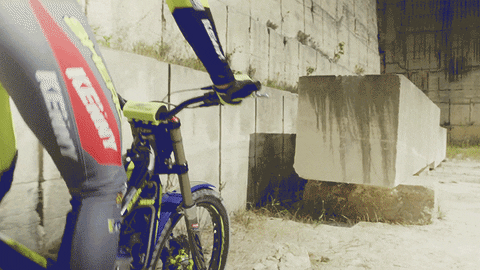 Off Road Dirt Bike Exhibition Display GIF