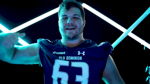 Offensive Line Odu Xavier Black GIF