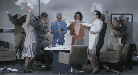 Office Celebration Party Yes GIF