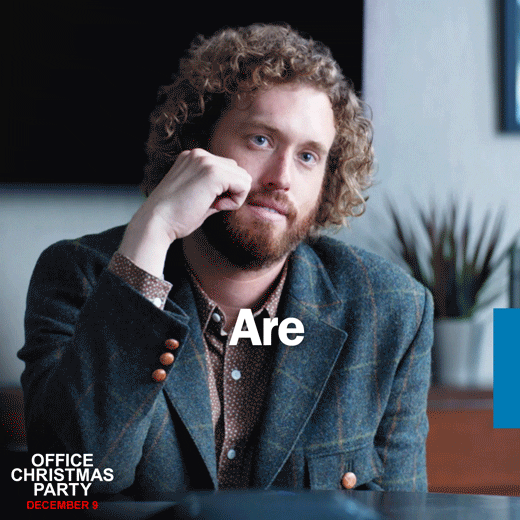 Office Christmas Party Are You Next Intern GIF