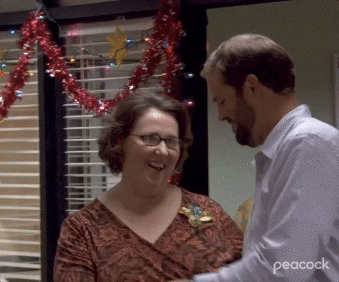 Office Christmas Party Dancing GIF