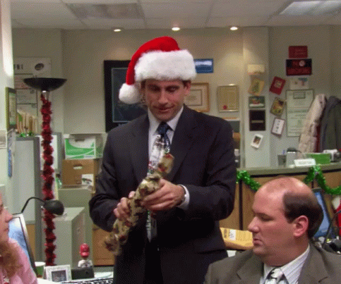 Office Christmas Party Exchange Gifts GIF
