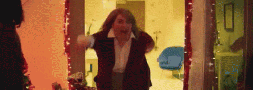 Office Christmas Party Fail GIF