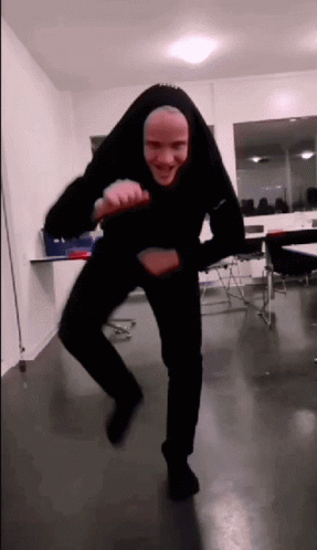 Office Employee Doing Pennywise Dancing Meme GIF