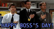 Office Happy Birthday Boss Day Celebrate GIF