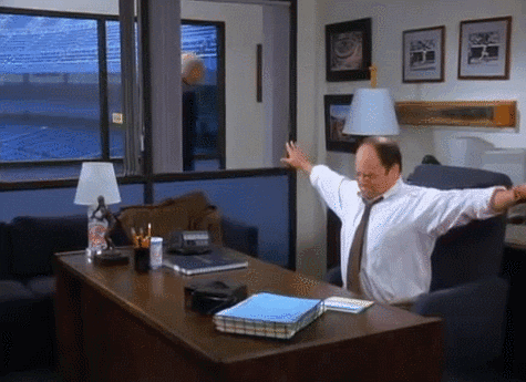 Office Man Nap Time GIF