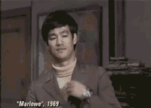 Office Marlowe 1969 Bruce Lee GIF