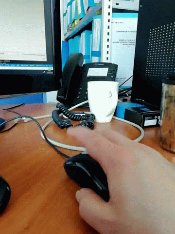 Office Mouse Click GIF