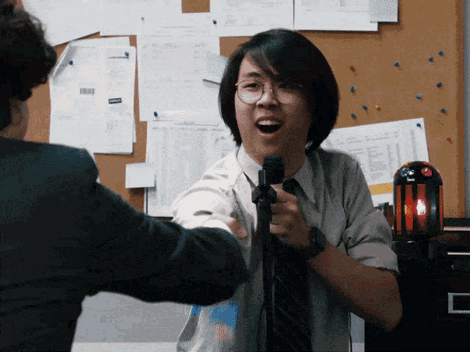 Office Space Asian Guy Videoke Time GIF