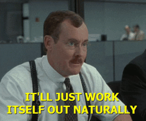 Office Space Bob Slydell Happy At Work GIF
