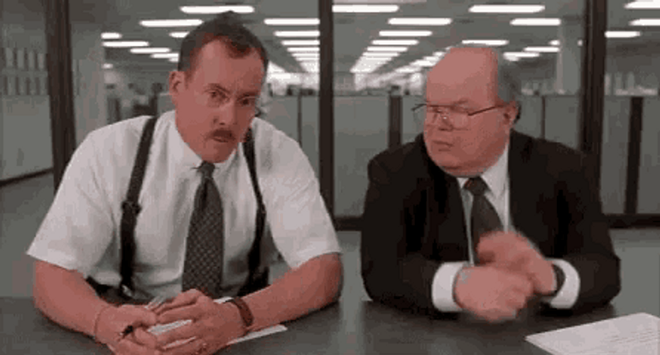 Office Space Interviewer What Would You Do GIF
