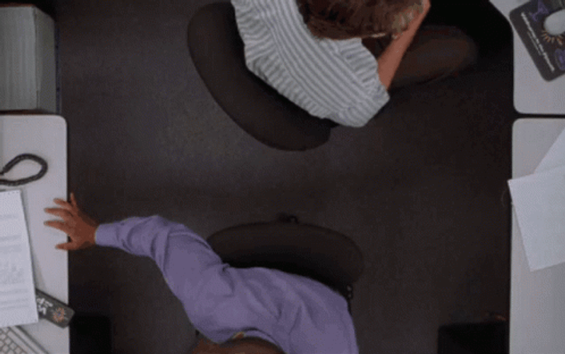 Office Space Michael And Samir Floppy Disk GIF