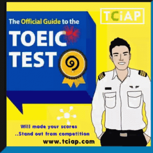 Official TOEIC Test Guide With Pilot GIF