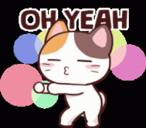 Oh Aww Yeah Wacky Kitty GIF