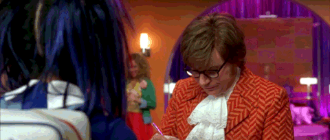 Oh Behave Austin Powers Big Grin GIF