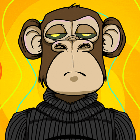 Oh Behave Cartoon Monkey Shushing GIF