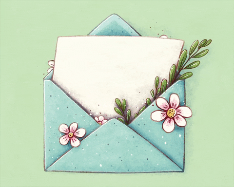 Oh Behave Cute Quote Spinning Flowers GIF