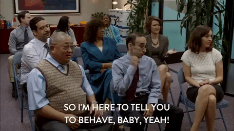 Oh Behave Office Employees Workaholics GIF