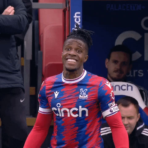 Oh Behave Wilfried Zaha GIF
