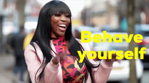 Oh Behave Yourself Nene Leakes Real Housewives GIF